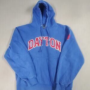 Dayton Flyers Hoodie Blue Men's Size Medium
